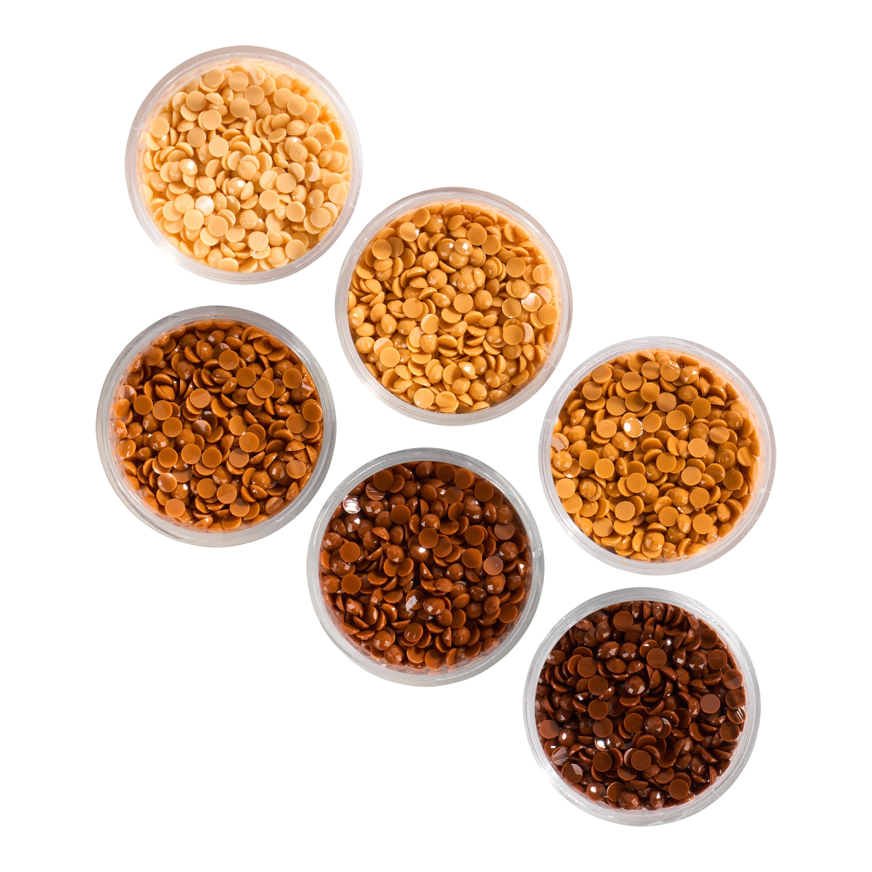 Bling Diamonds – Golden Toasted Tones Round (Set of 6) - Image 4