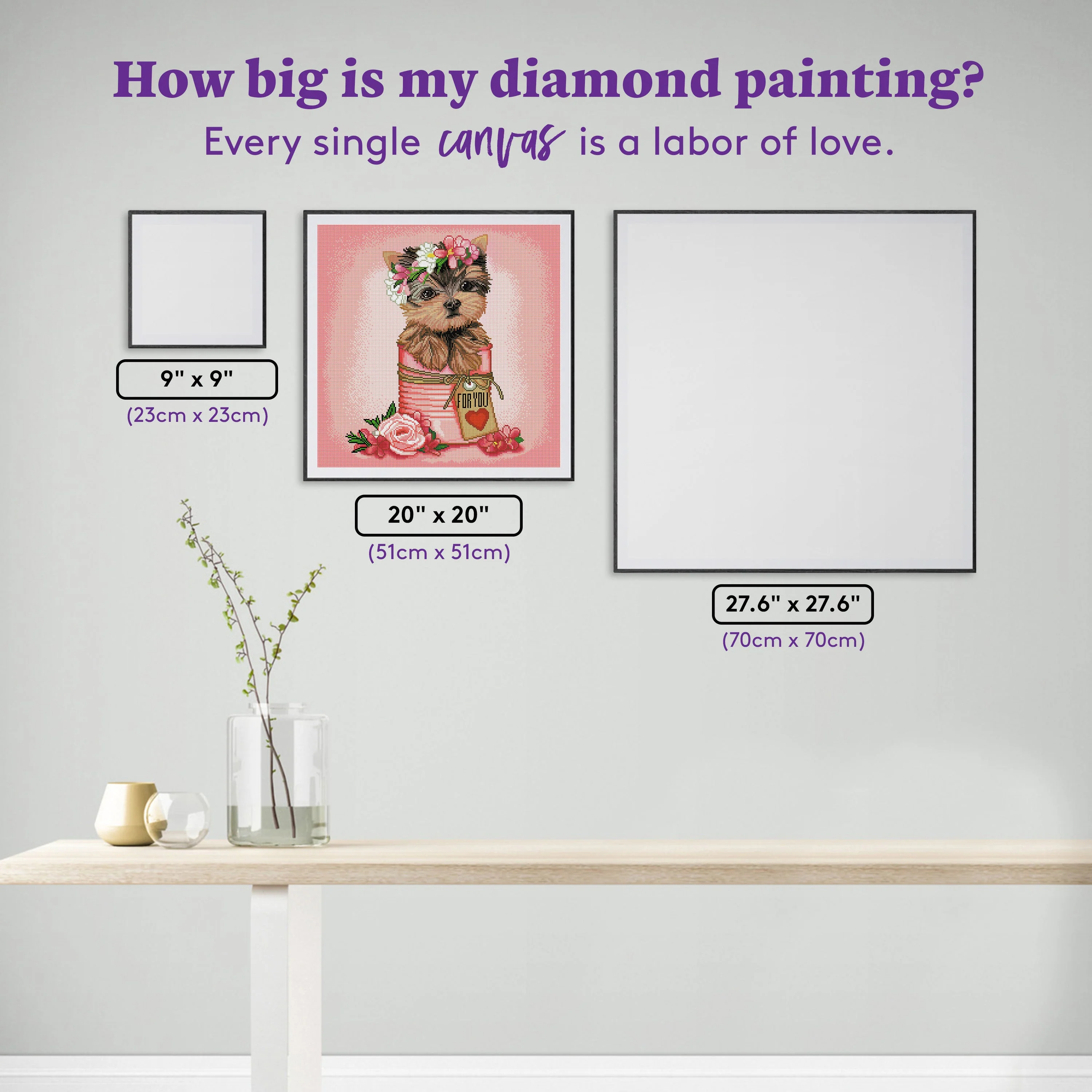 Floral Yorkie Puppy - Image 4