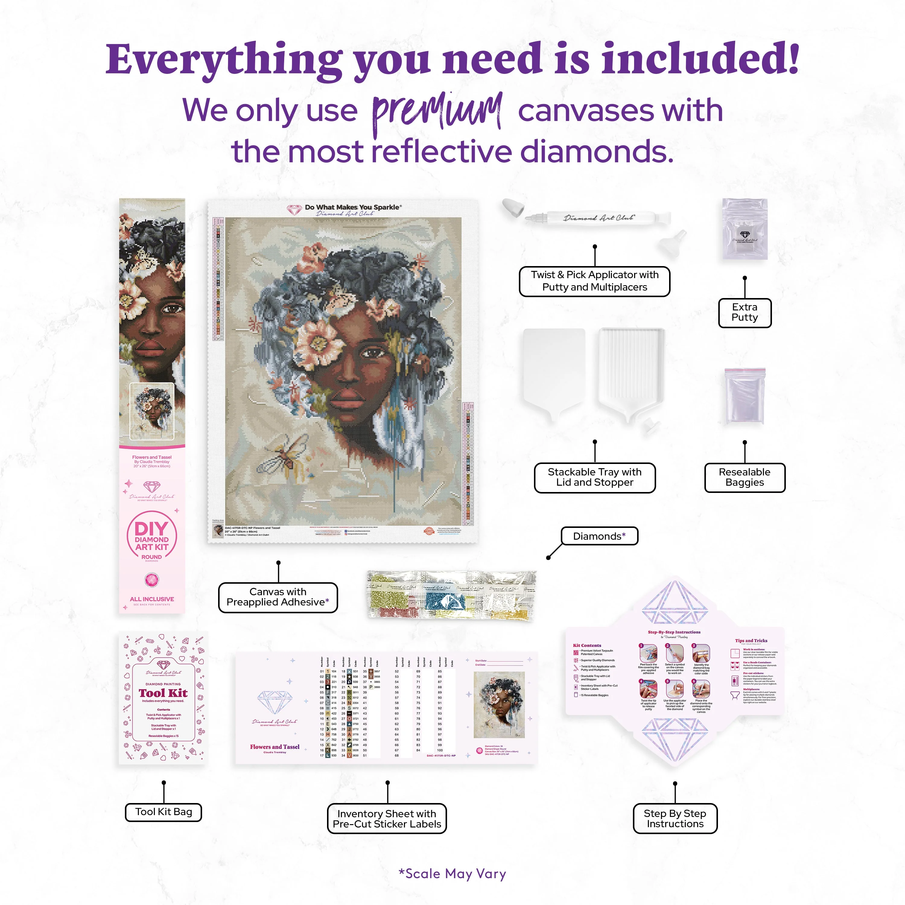 Flowers and Tassel - Image 3