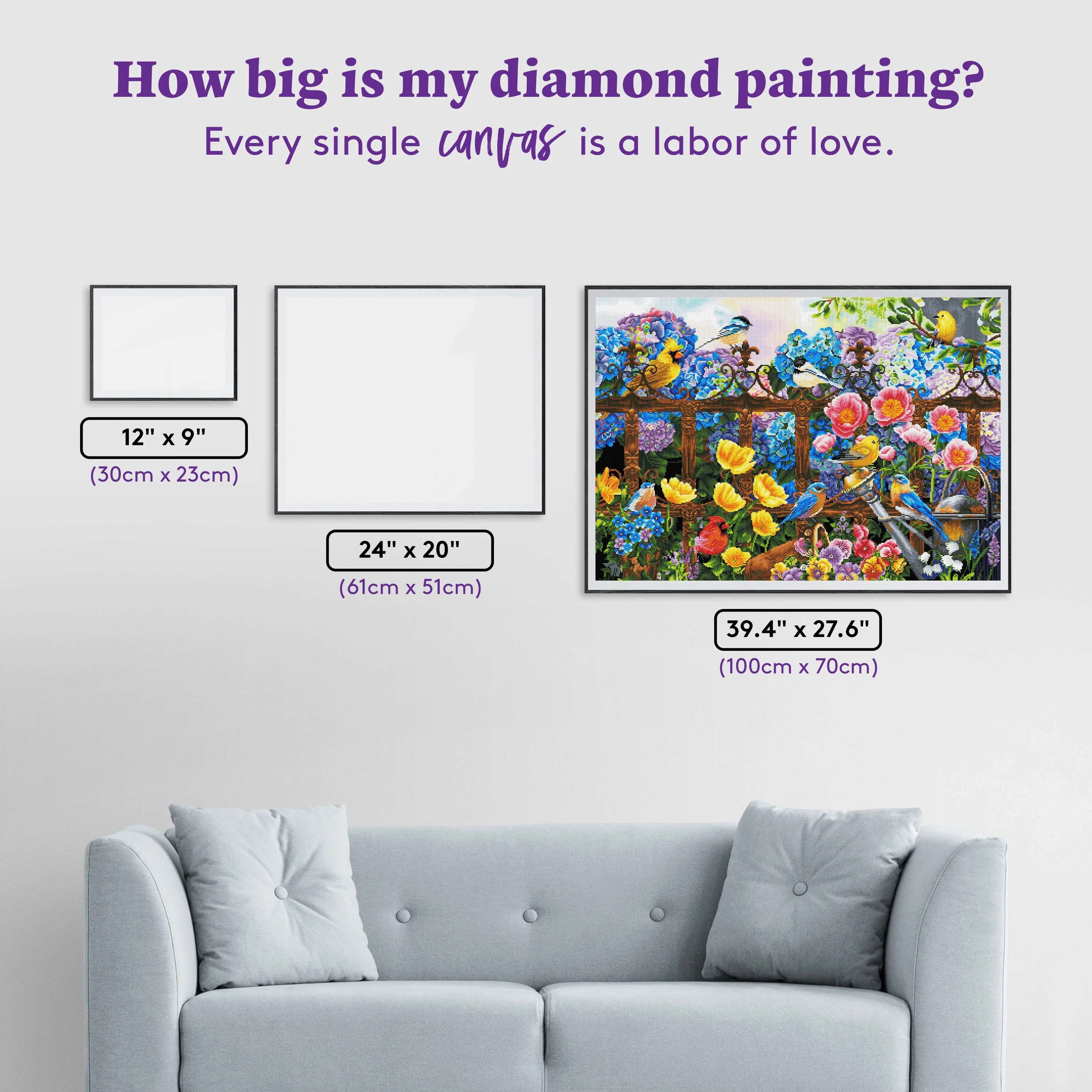 Hydrangea Garden Birds - Image 4