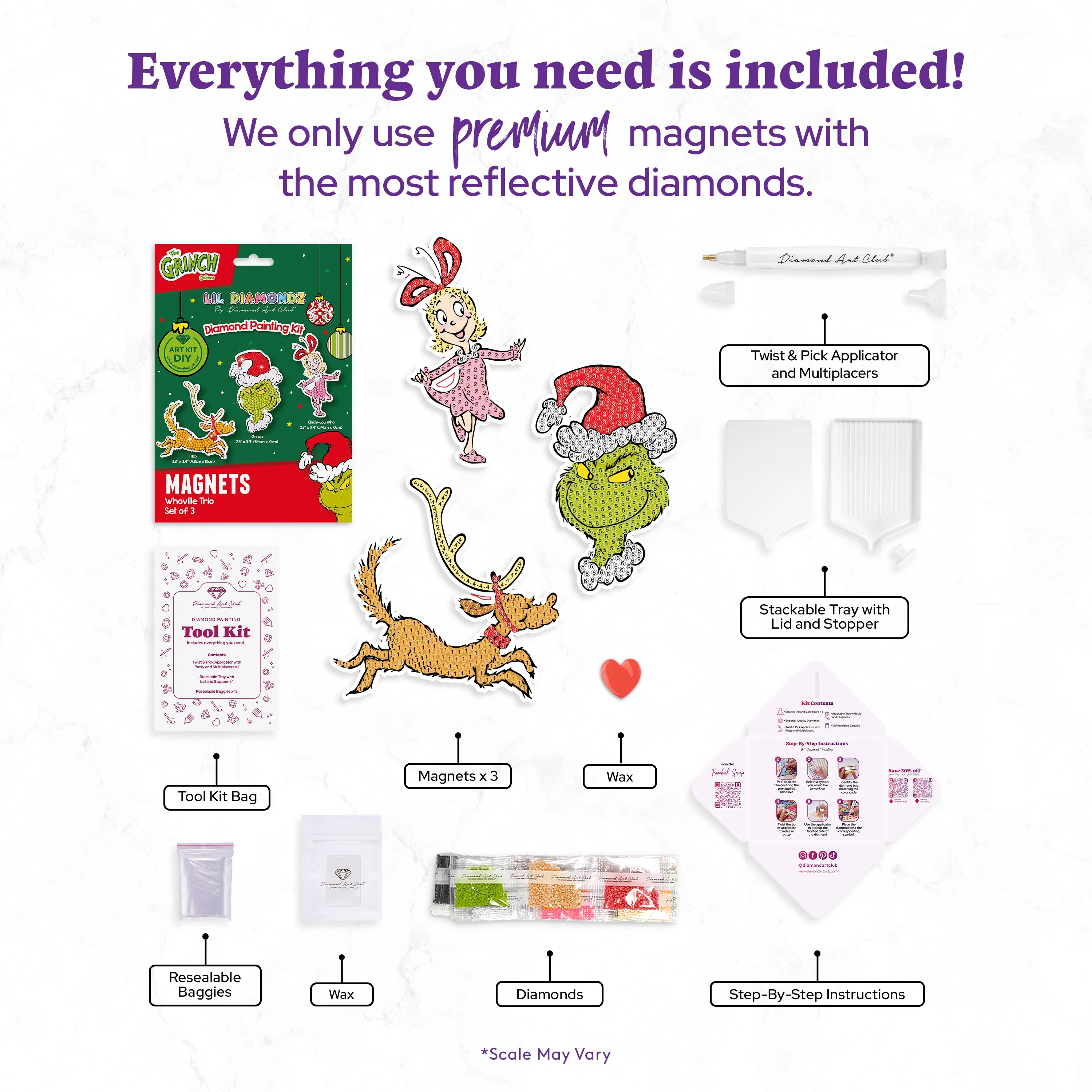 Magnets - Who-ville Trio (Set of 3) - Image 3