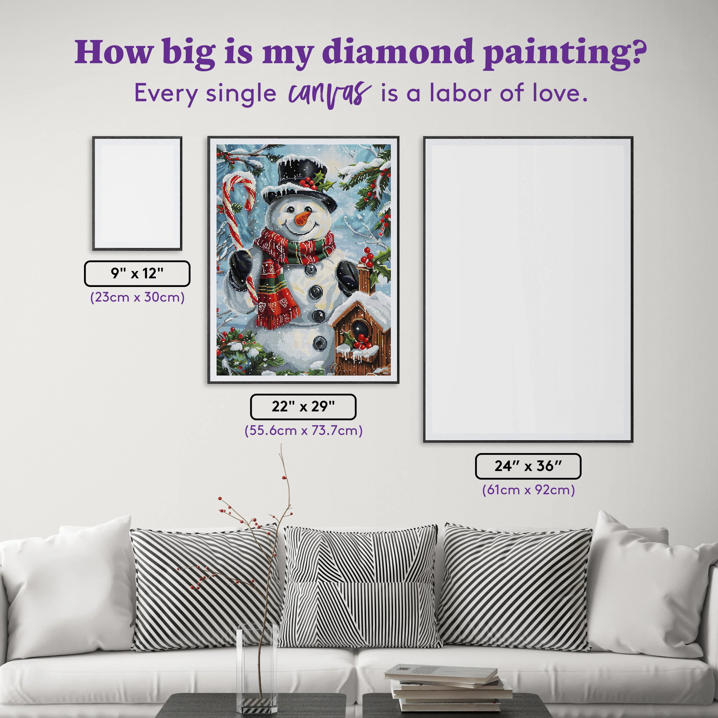 Plaid Scarf Snowman - Image 4