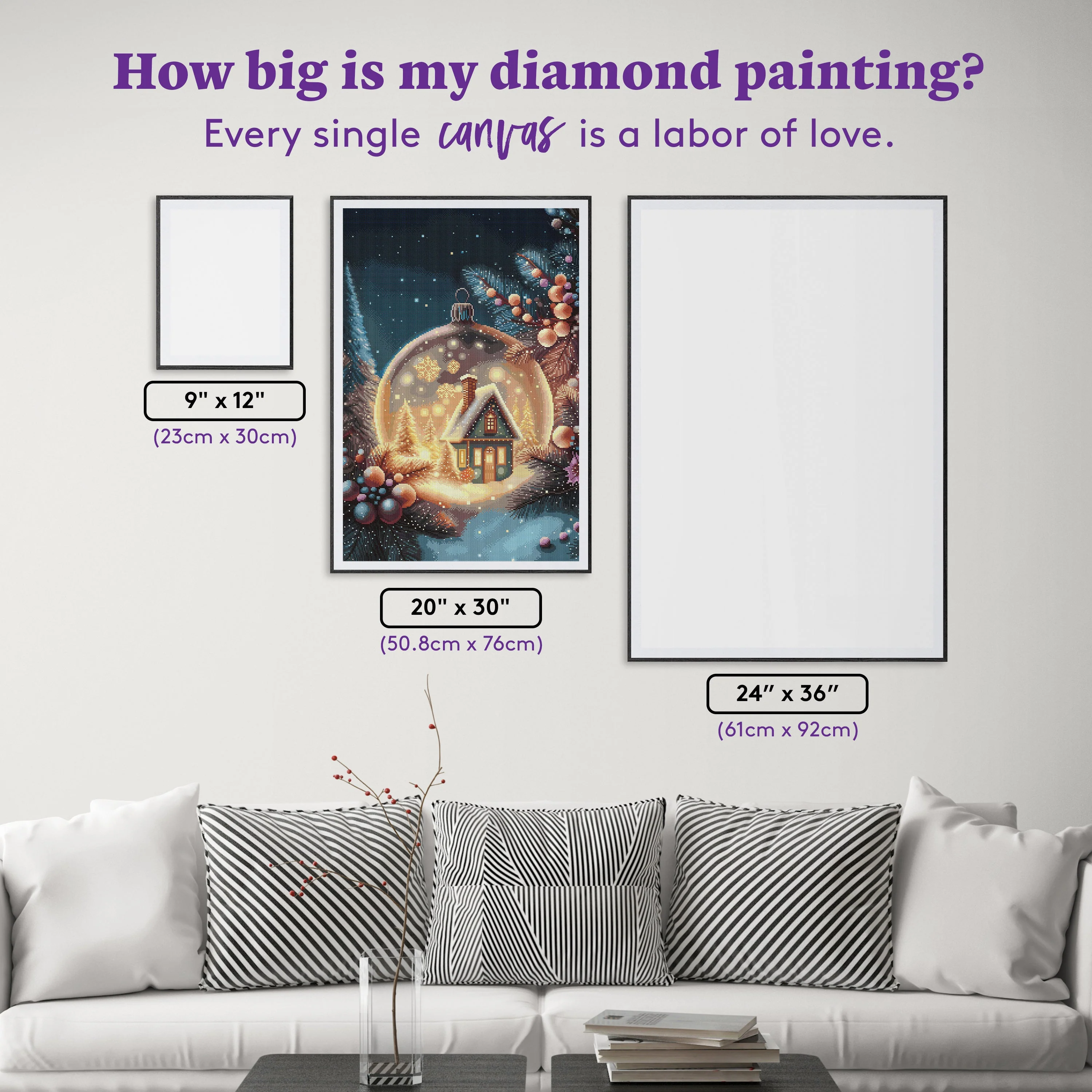 Snow Cabin Ornament - Image 7