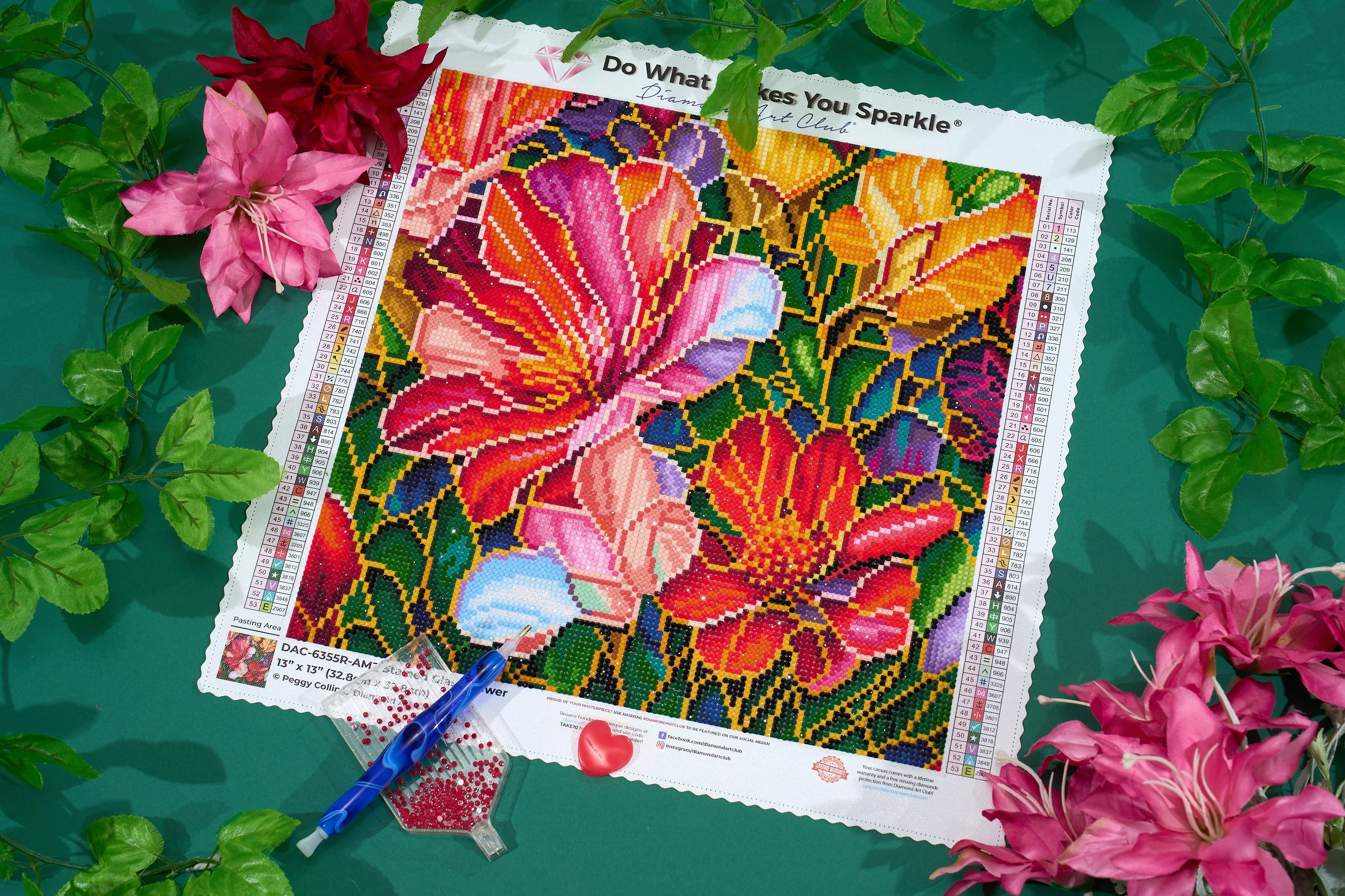 Stained Glass Flower - Image 6