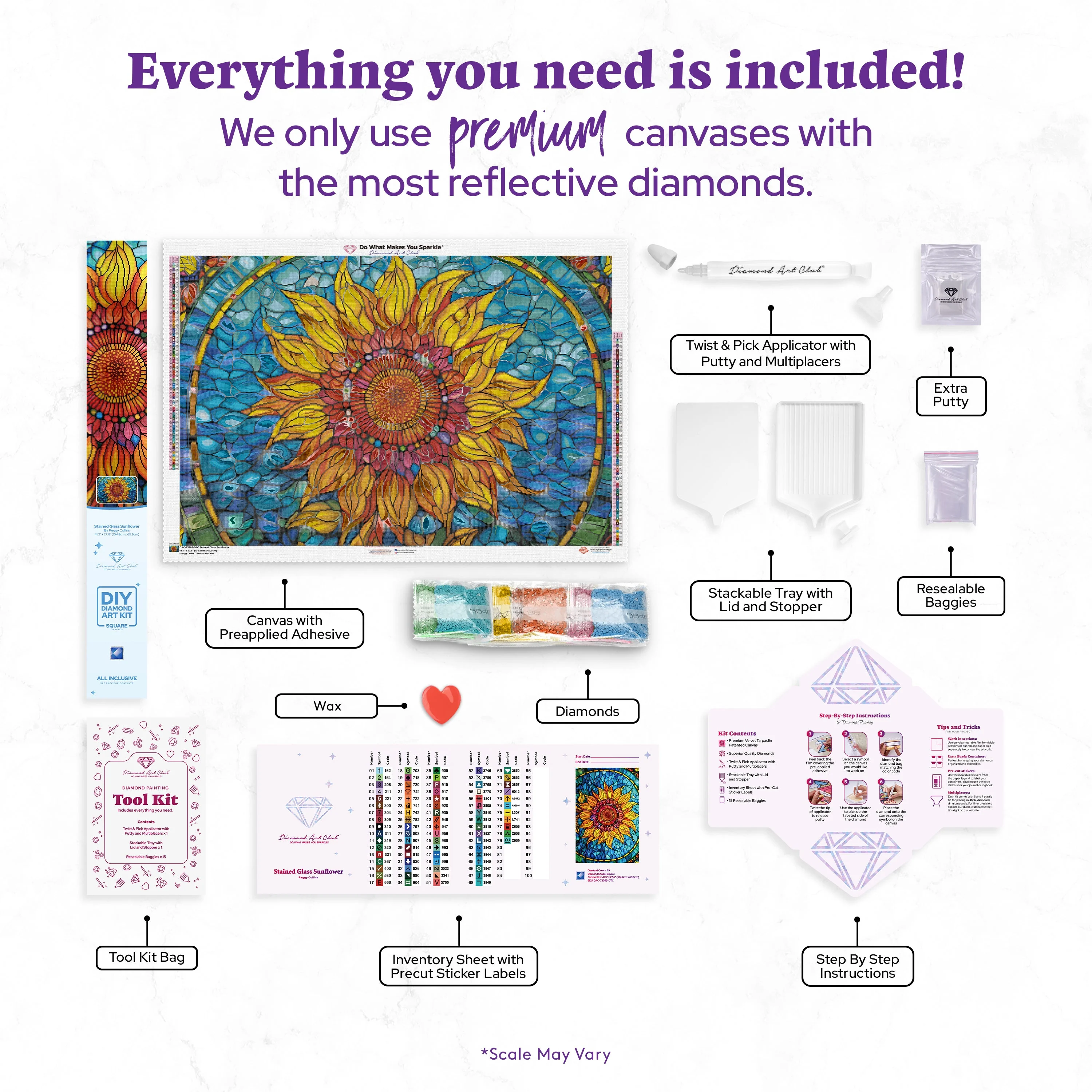 Stained Glass Sunflower - Image 3