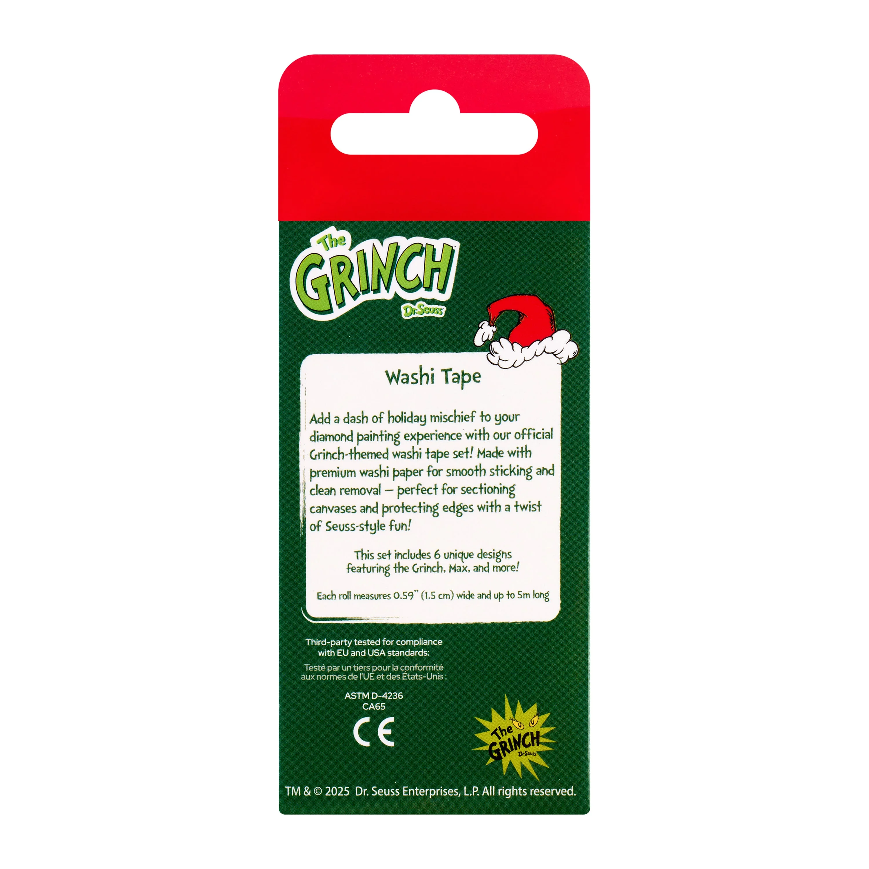 Washi Tape - The Grinch™ (Set of 6) - Image 8