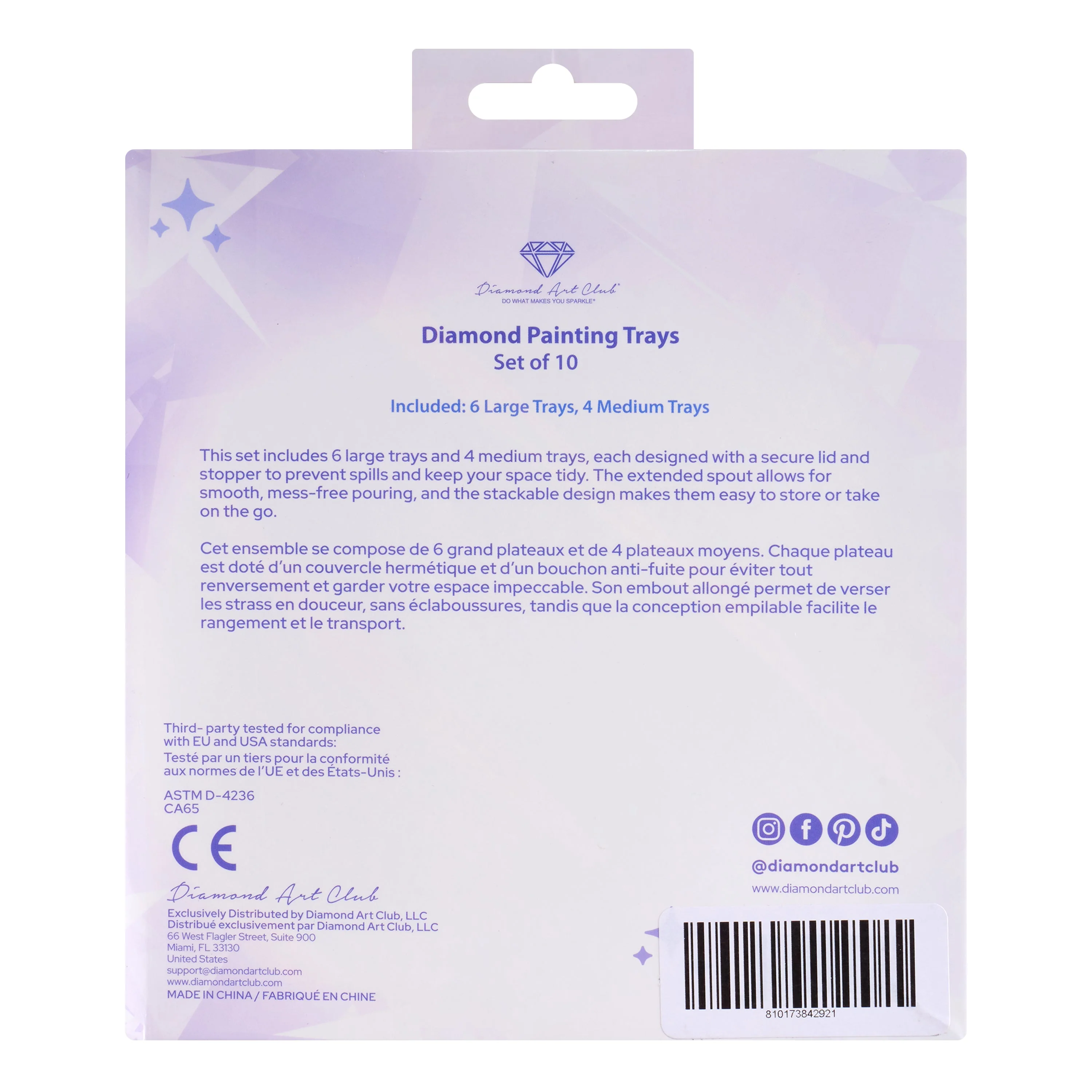 Diamond Painting Trays - 6 Large & 4 Medium (Set of 10) - Image 7